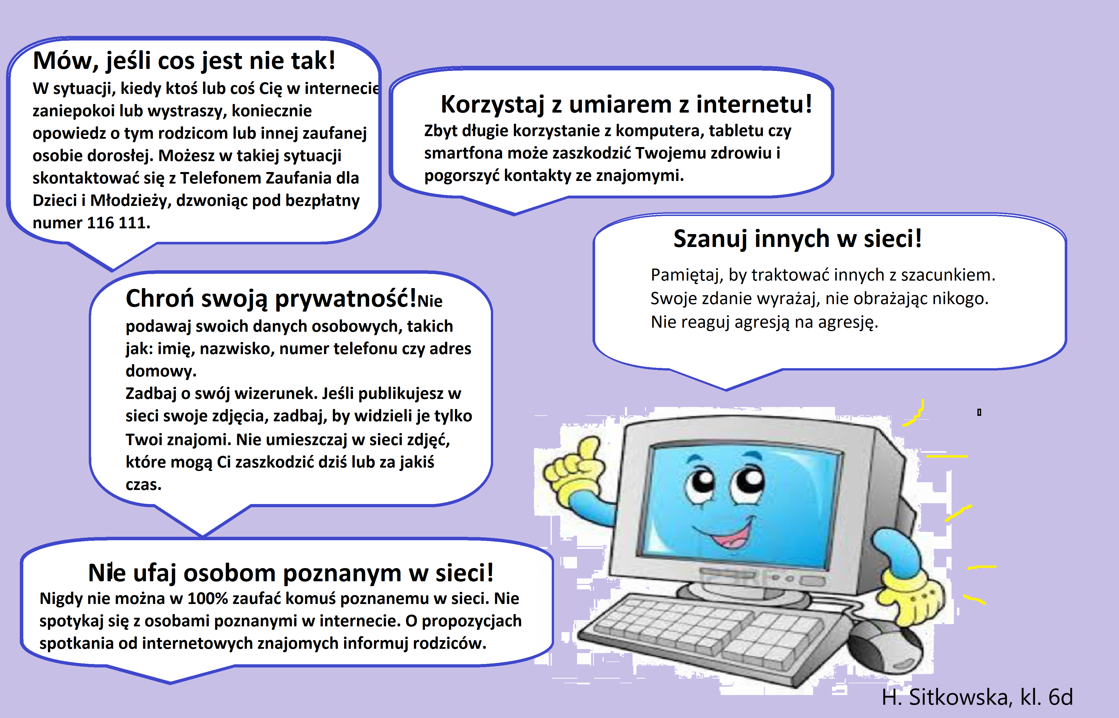 Jakie Udogodnienia I Jakie Zagrożenia Wiążą Się Z Internetem Blaski i cienie Internetu :: SZKOŁA PODSTAWOWA NR 7 IM. HELENY RASZKI W